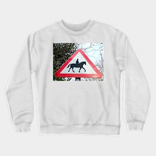 Horse Sign Crewneck Sweatshirt